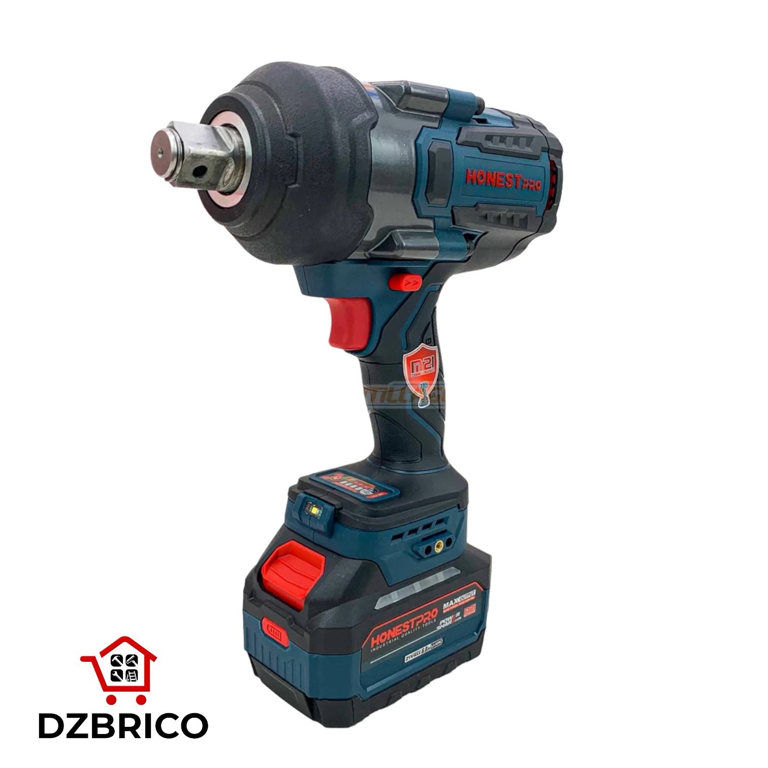 Boulonneuse - Clé A Choc A Batterie brushless 1600nm 21V 6.0Ah HONESTPRO