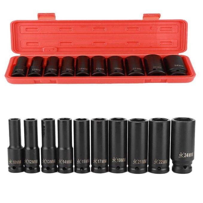 Coffret douille a choc 10-24mm 10pcs SFT