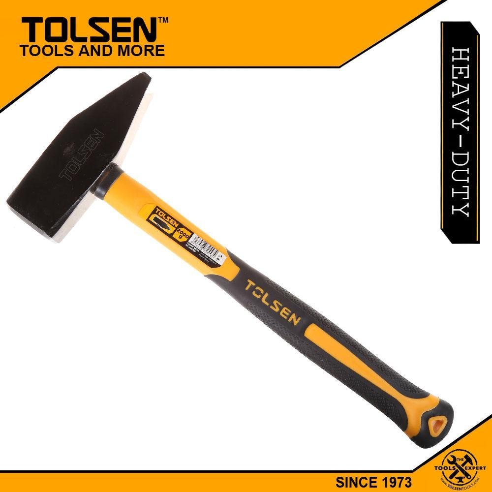 Marteau Manche Plastique 500G TOLSEN