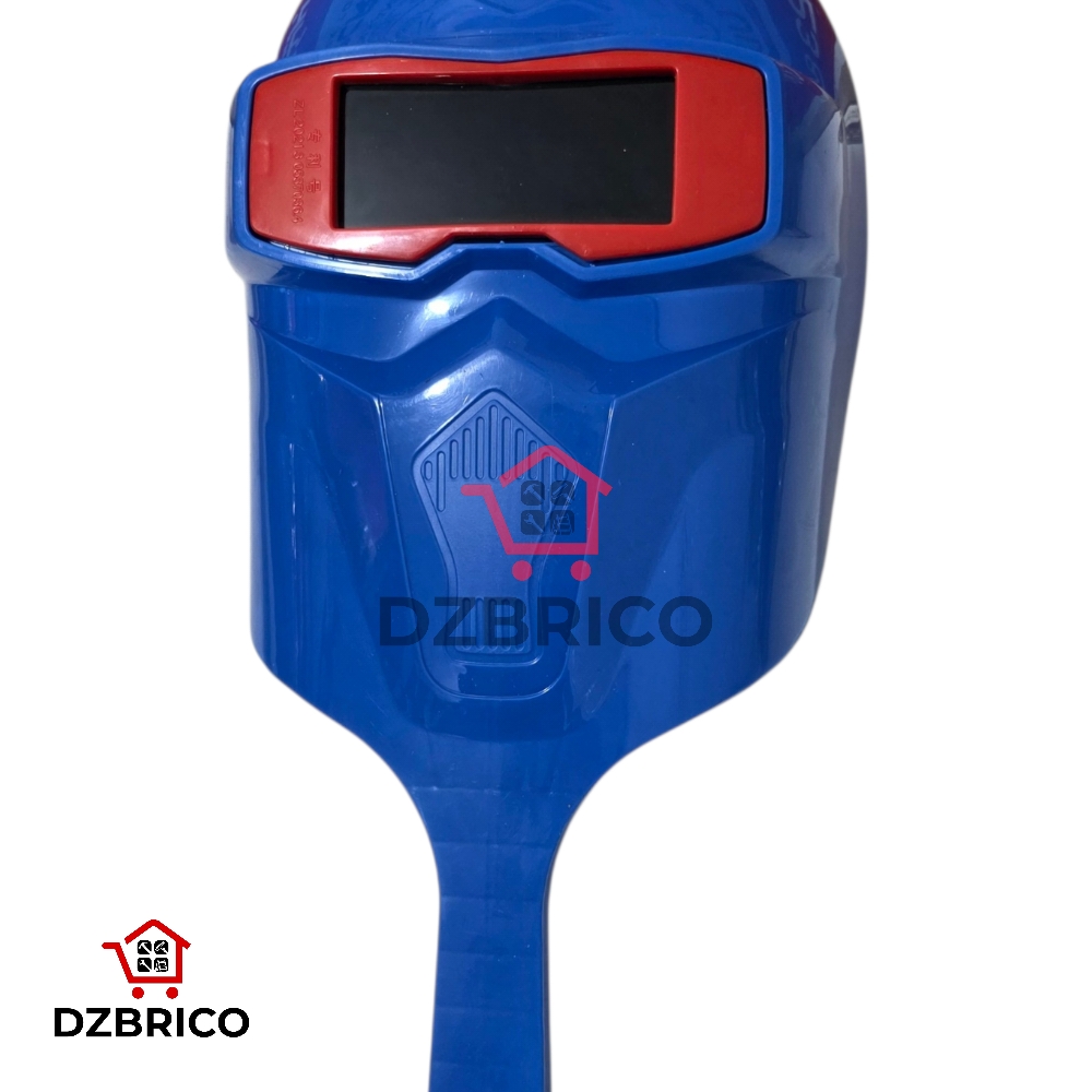 Casque de soudage portatif bleu