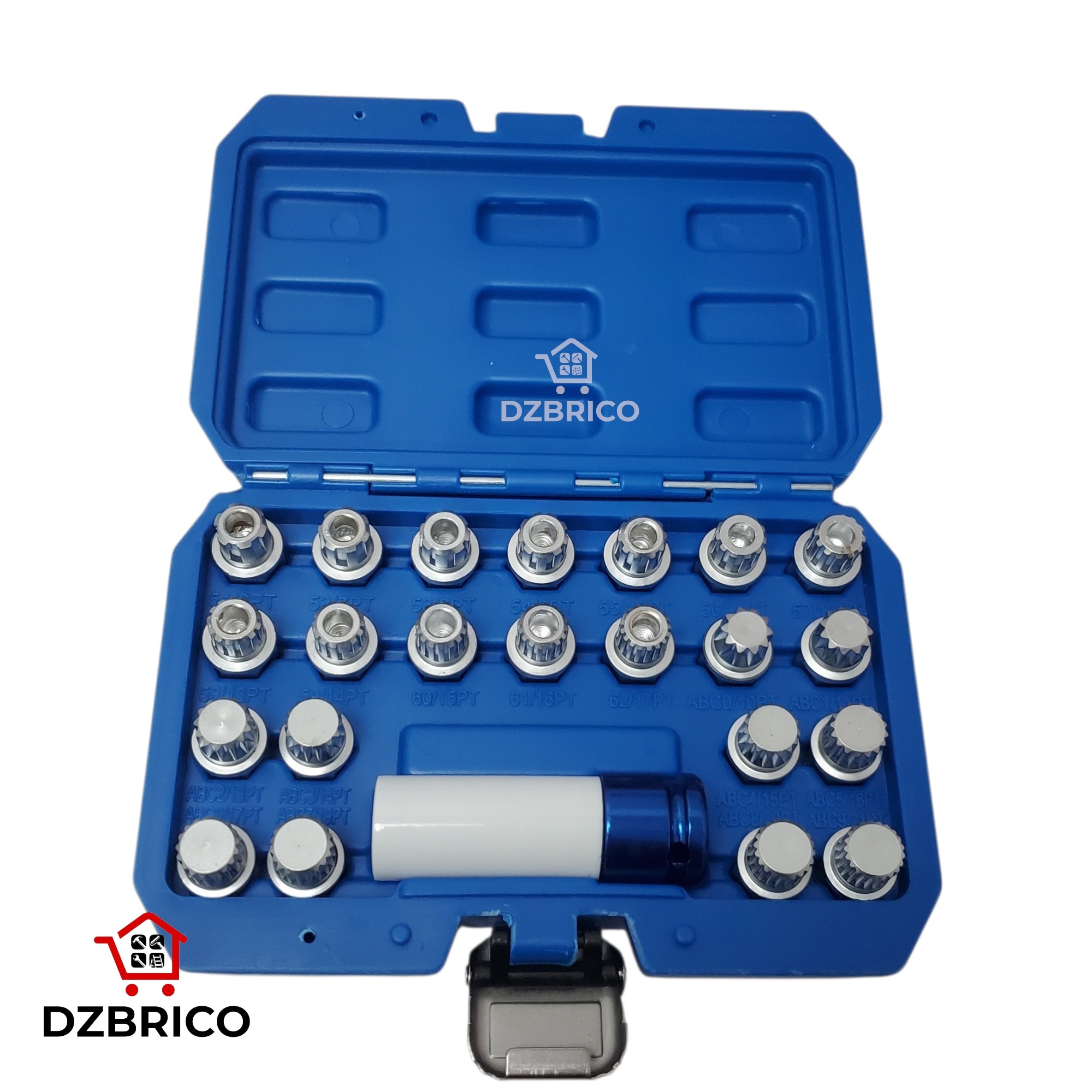 caisse Assortiment de systèmes antivols de roue pour VW, 23 pcs DYNAMO