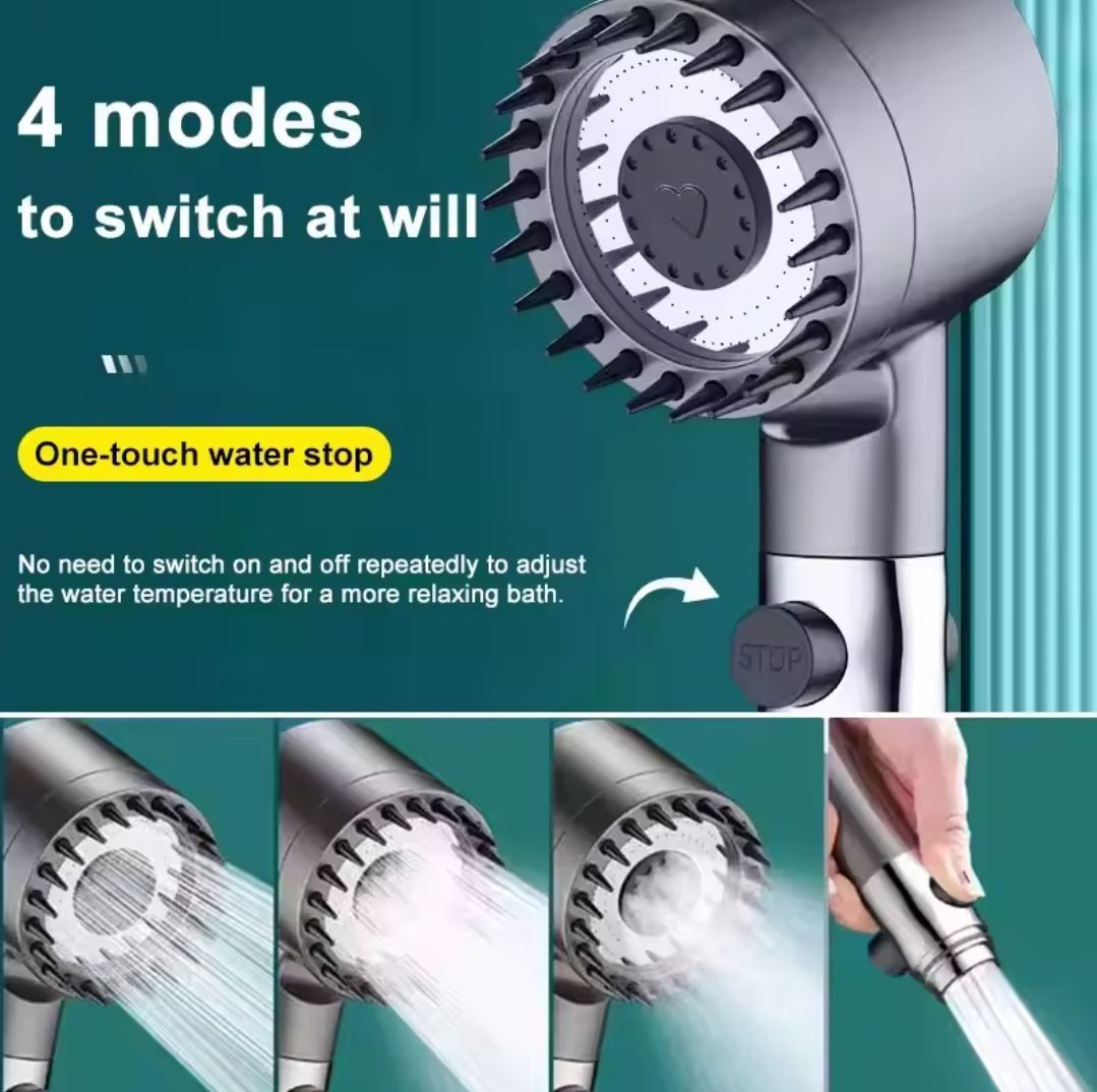 Douchette De douche Multifonctions avec filtre D'eau