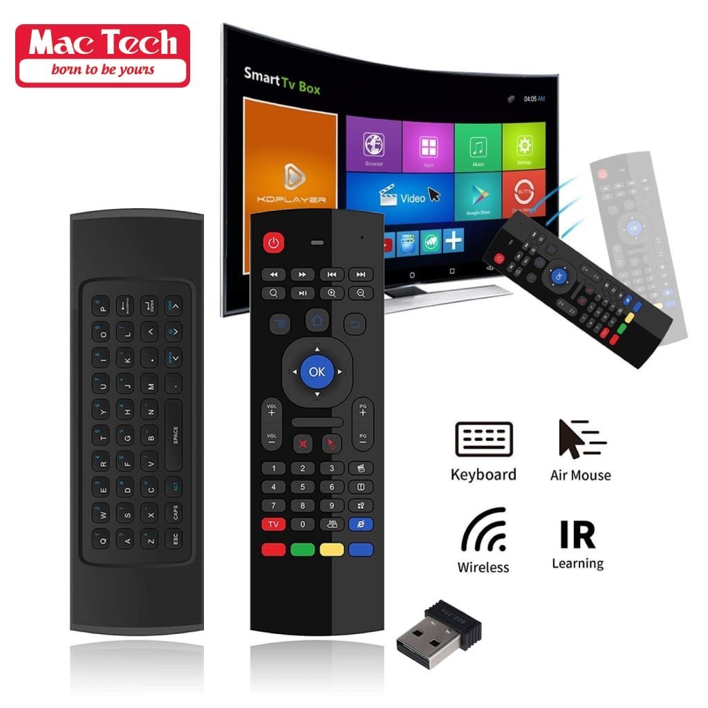 Souris et télécommande sans fil intelligente Pour PC et SMART TV