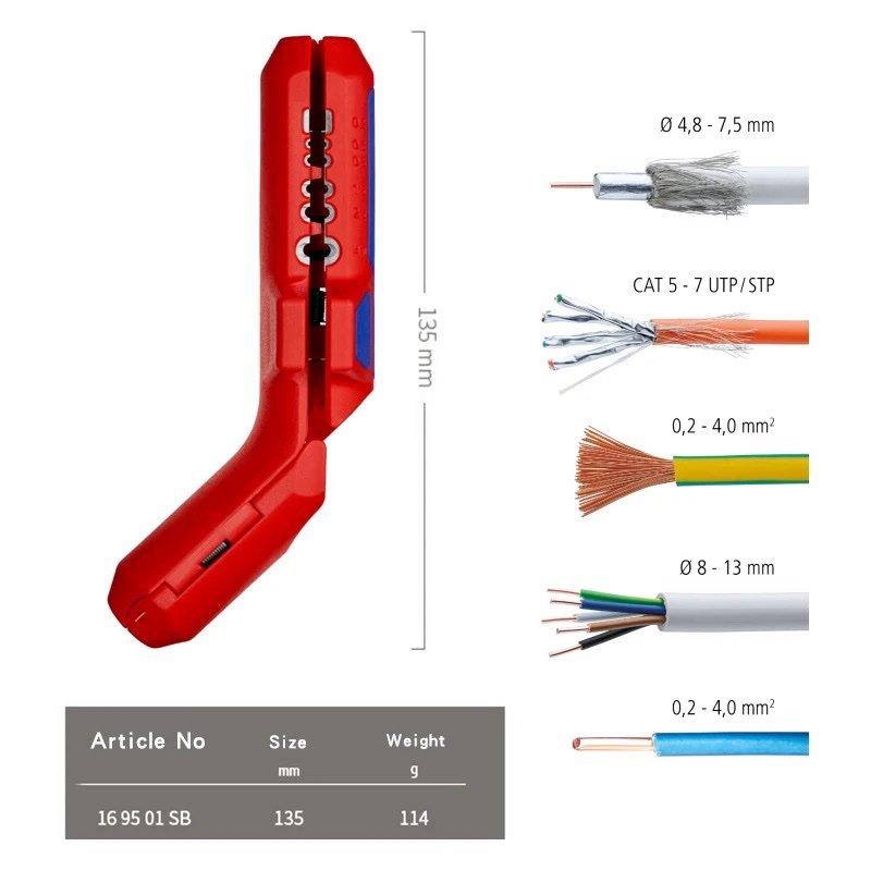 Outil De Dénudage Universel de fil et cables SFT