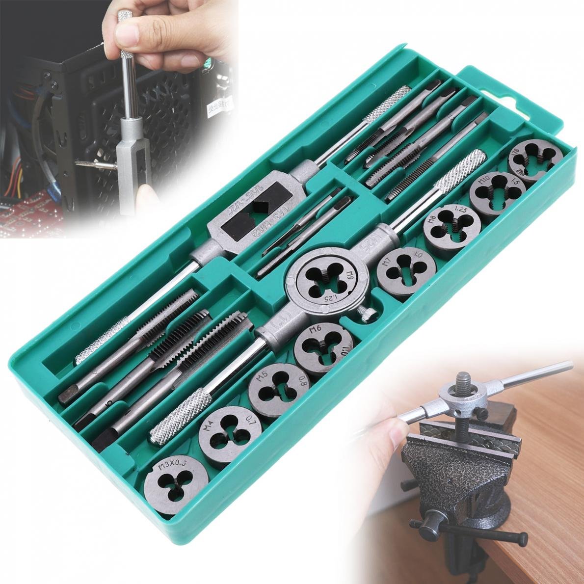 Kit Jeux De Tarauds Et Filières 20Pcs SFT