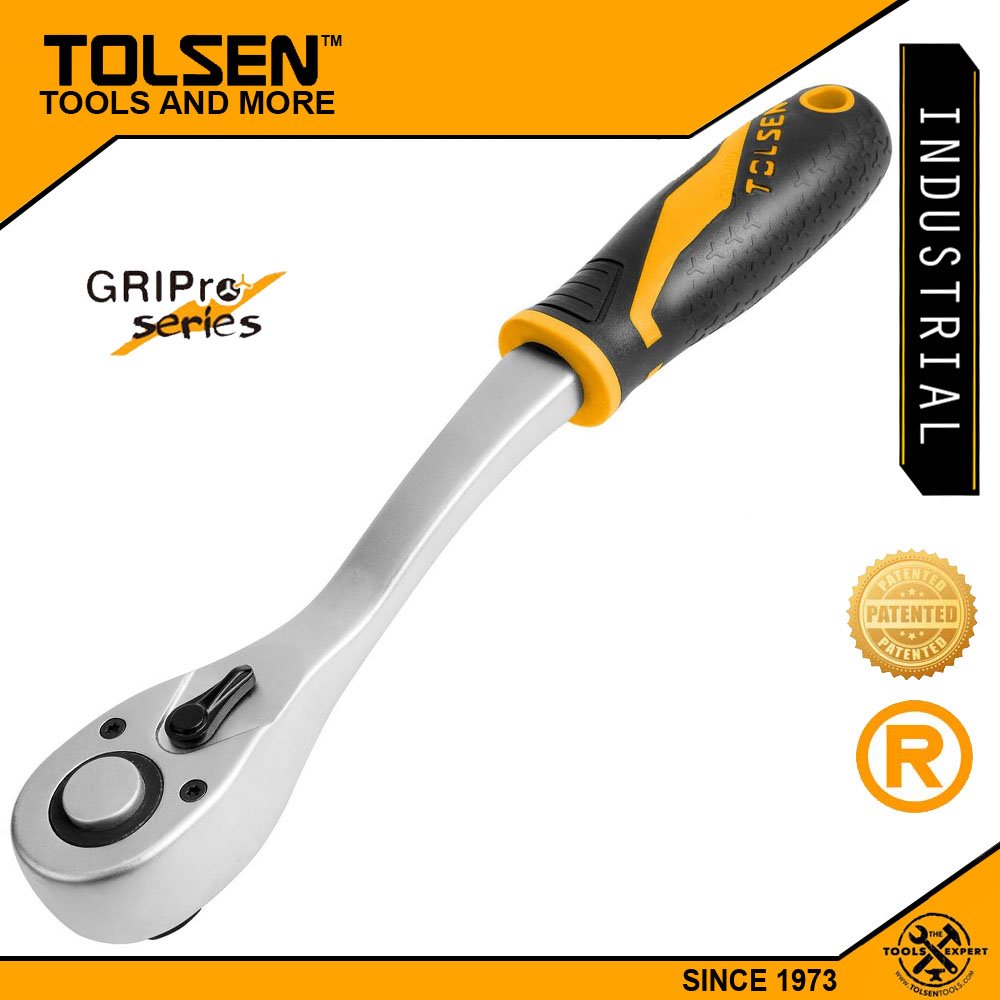 Bras cliquet CRMO 3/8" TOLSEN