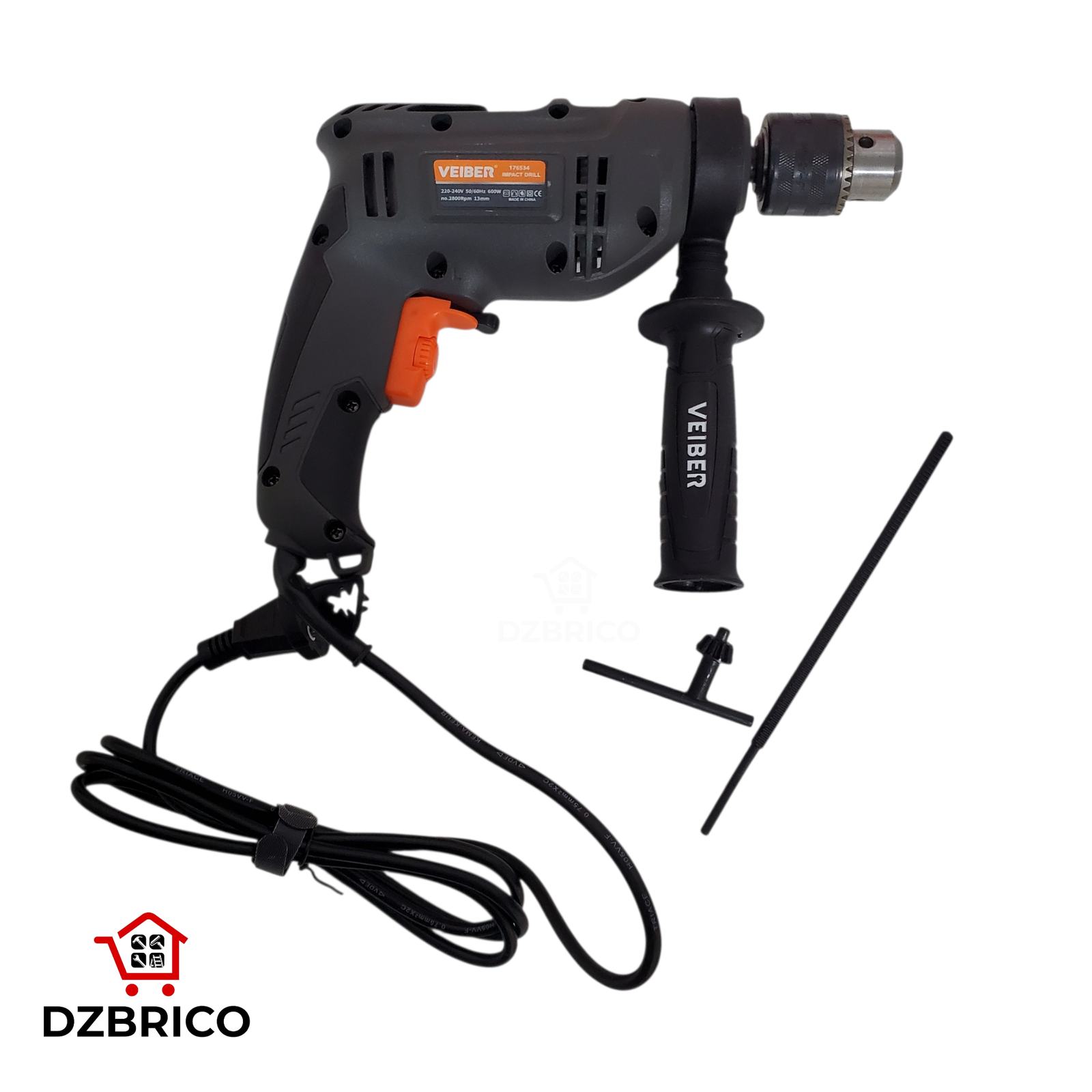 Perceuse Electrique 600W 13mm VEIBER
