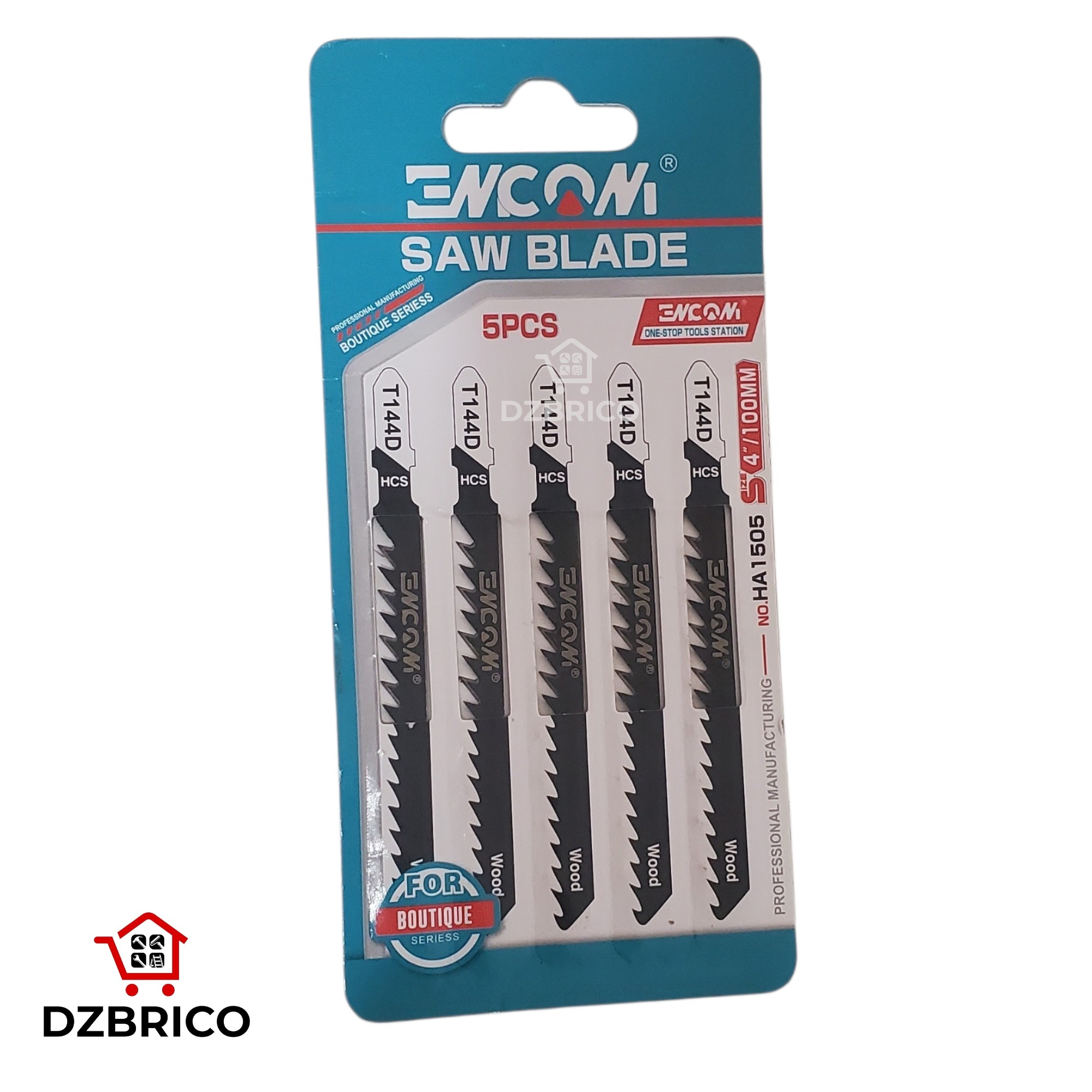 Kit de 5 lames sauteuse 10cm