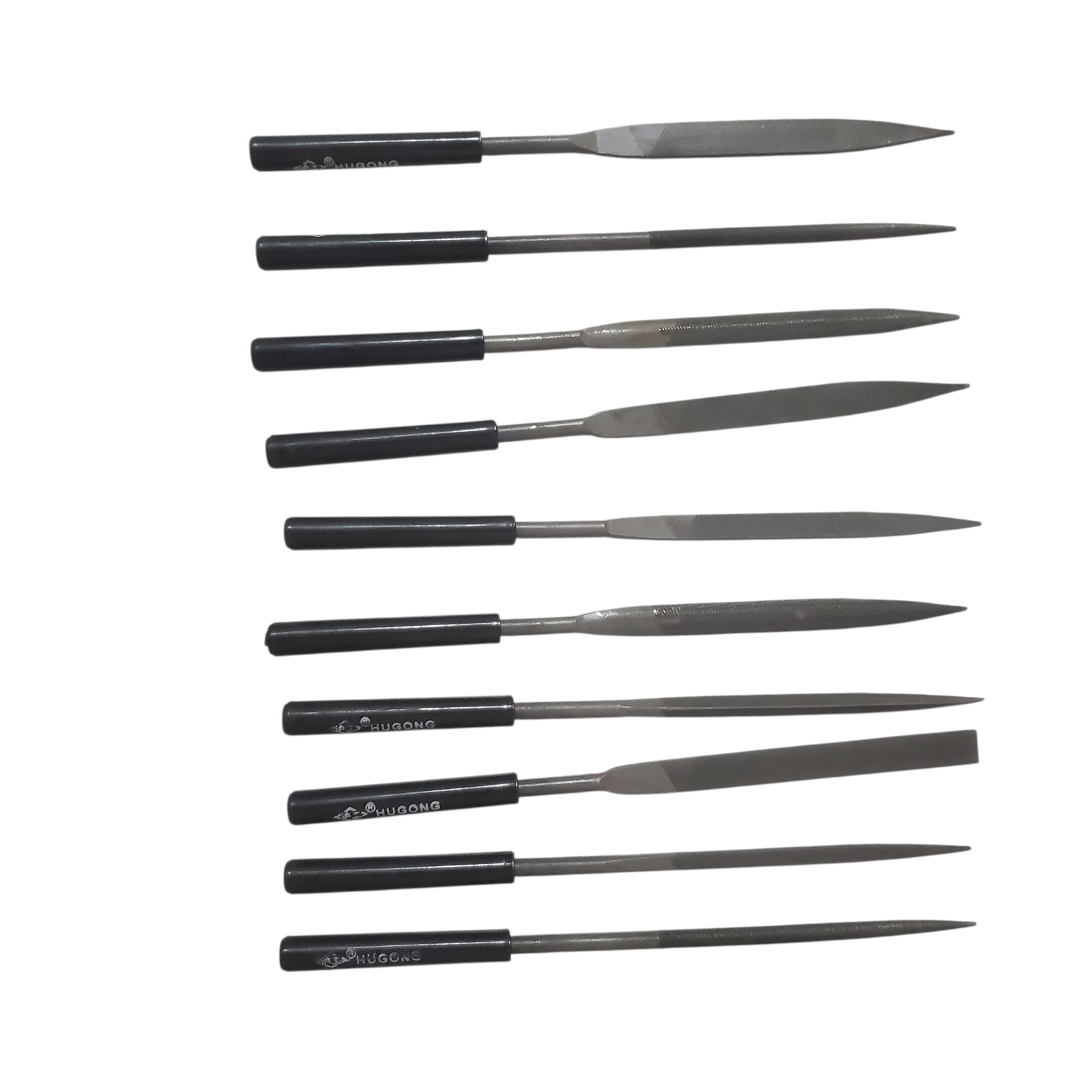 kit de 10 pcs Sculpture à découper bois Râpe Riffler aiguille fichier ,Lime à ongles 14cm