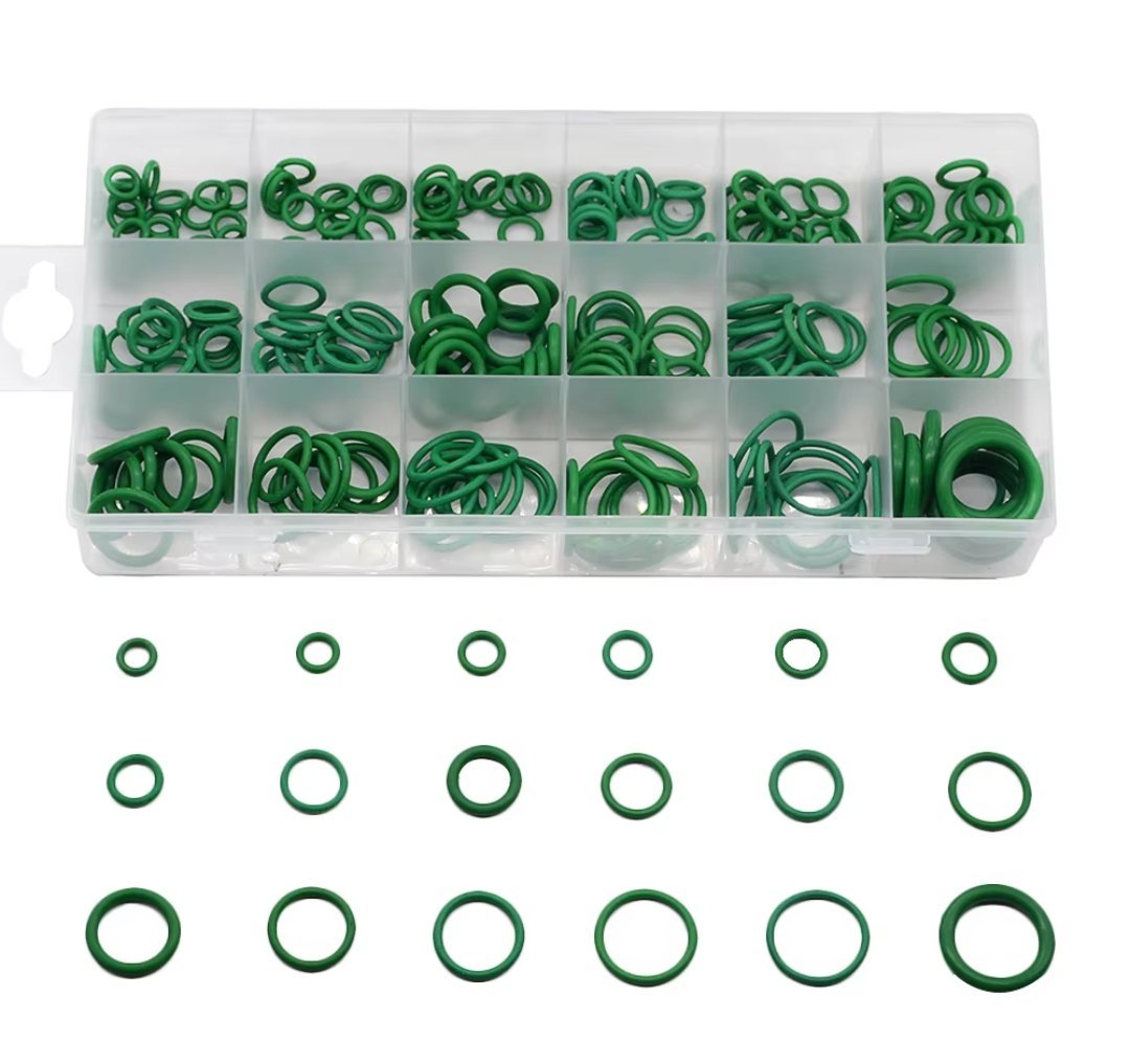 Boîte De joint Torique d'étanchéité vert 270Pcs SFT