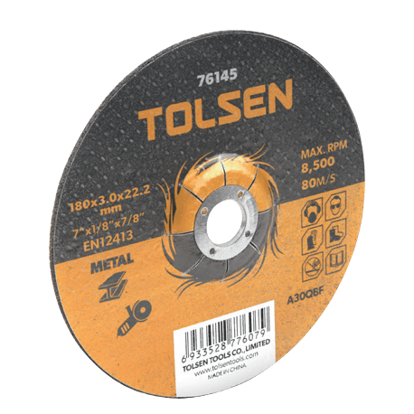 Disque A Meuler Metal 115MM TOLSEN