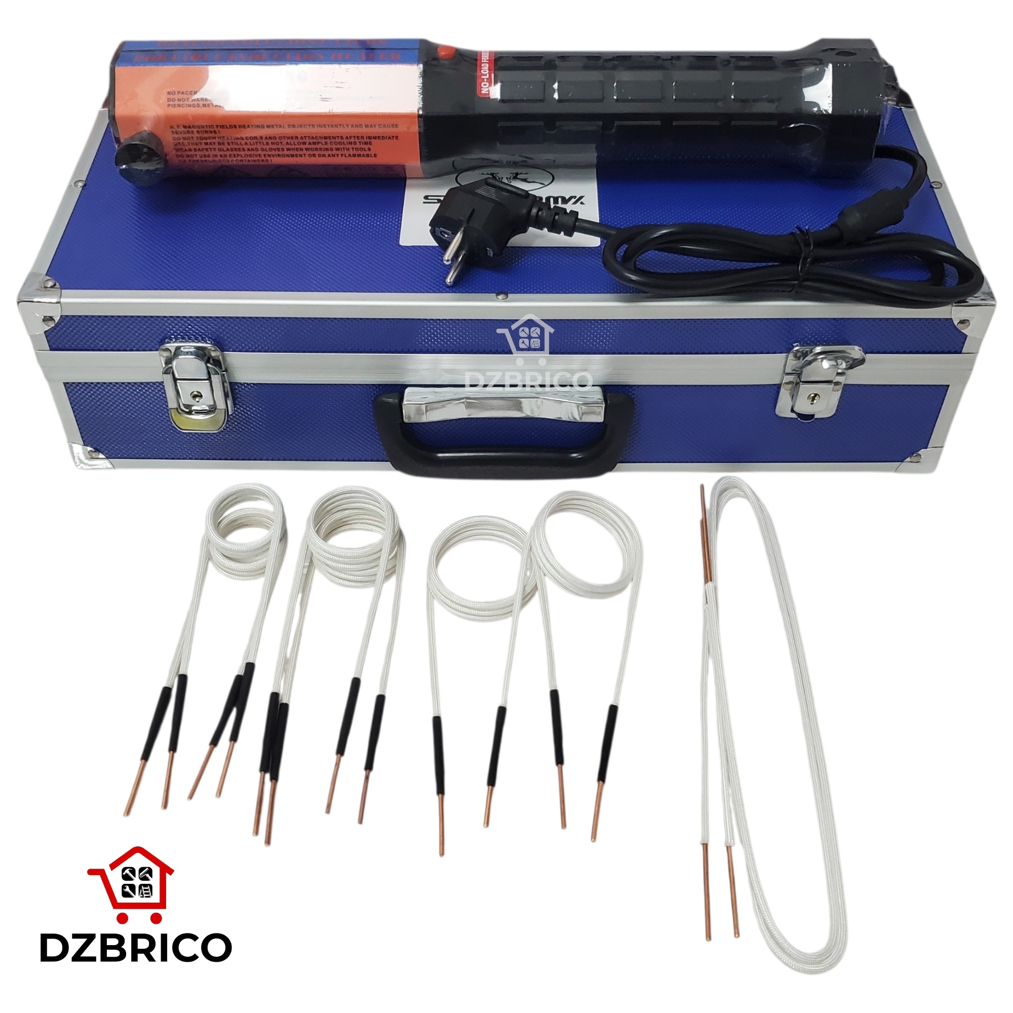 Kit de chauffe boulon par Induction magnétique portatif sans flamme, 1000W, 8 bobines,