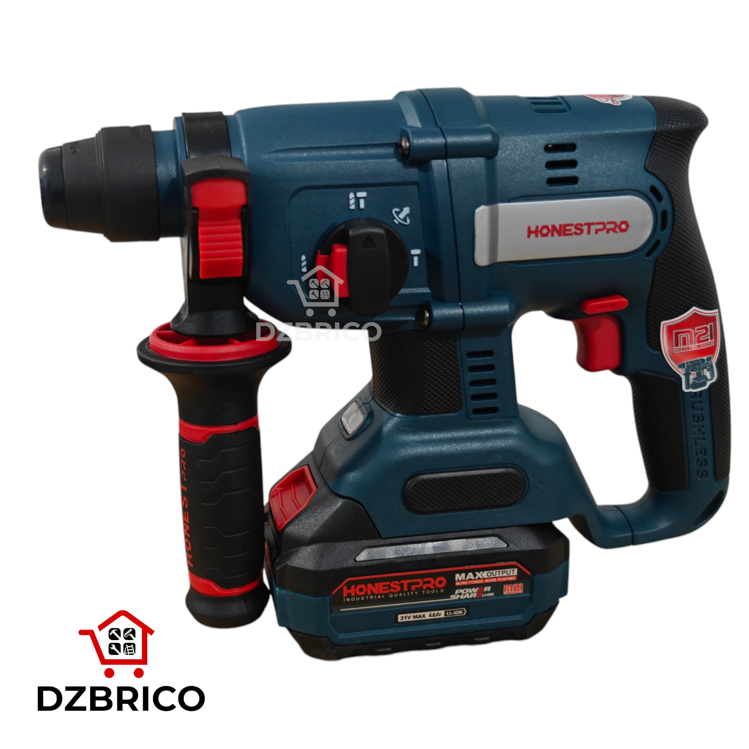 Marteau Perforateur A batterie 21V Brushless HONESTPRO