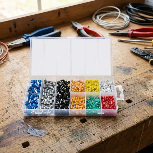 Boite d'embout cosses a sertir 575Pcs EMTT2B01 EMTOP