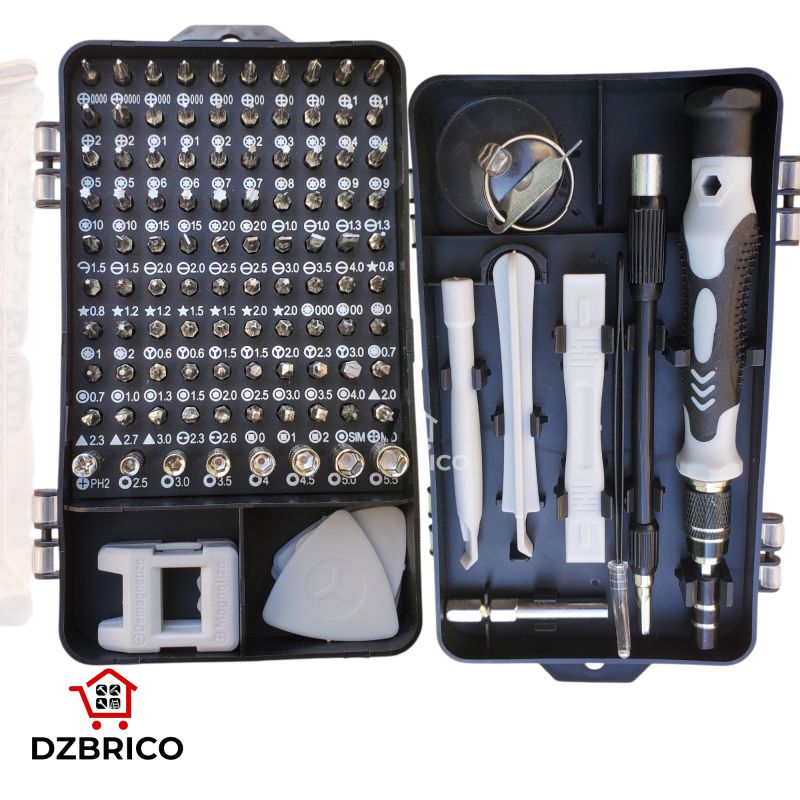 Kit de tournevis de précision multifonctions 115pcs NEW hc