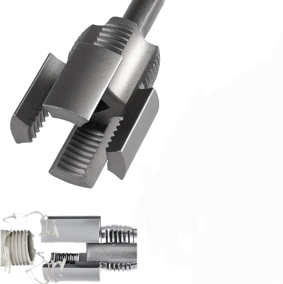 Outil De Filetage 3/4" Interne Et Externe 2 En 1, Pour Tuyaux En PVC/PPR