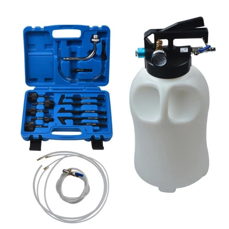 Pompe Distributeur de remplissage d'huile de transmission de boîte de vitesses pneumatique 10L