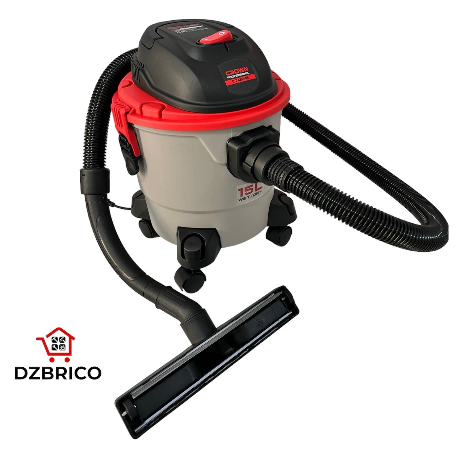 Aspirateur 15L 1000w CROWN