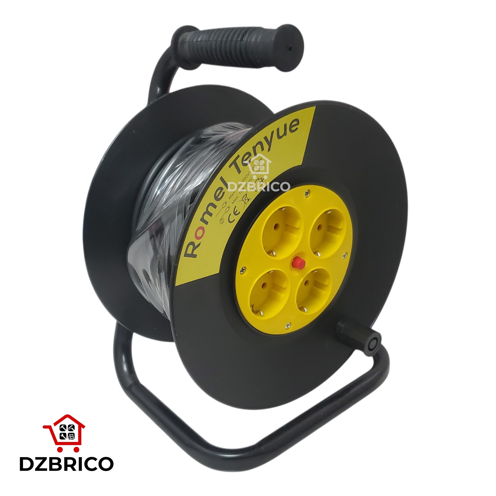 Rallonge Èlectrique Sur Enrouleur 50 m× 2.5mm