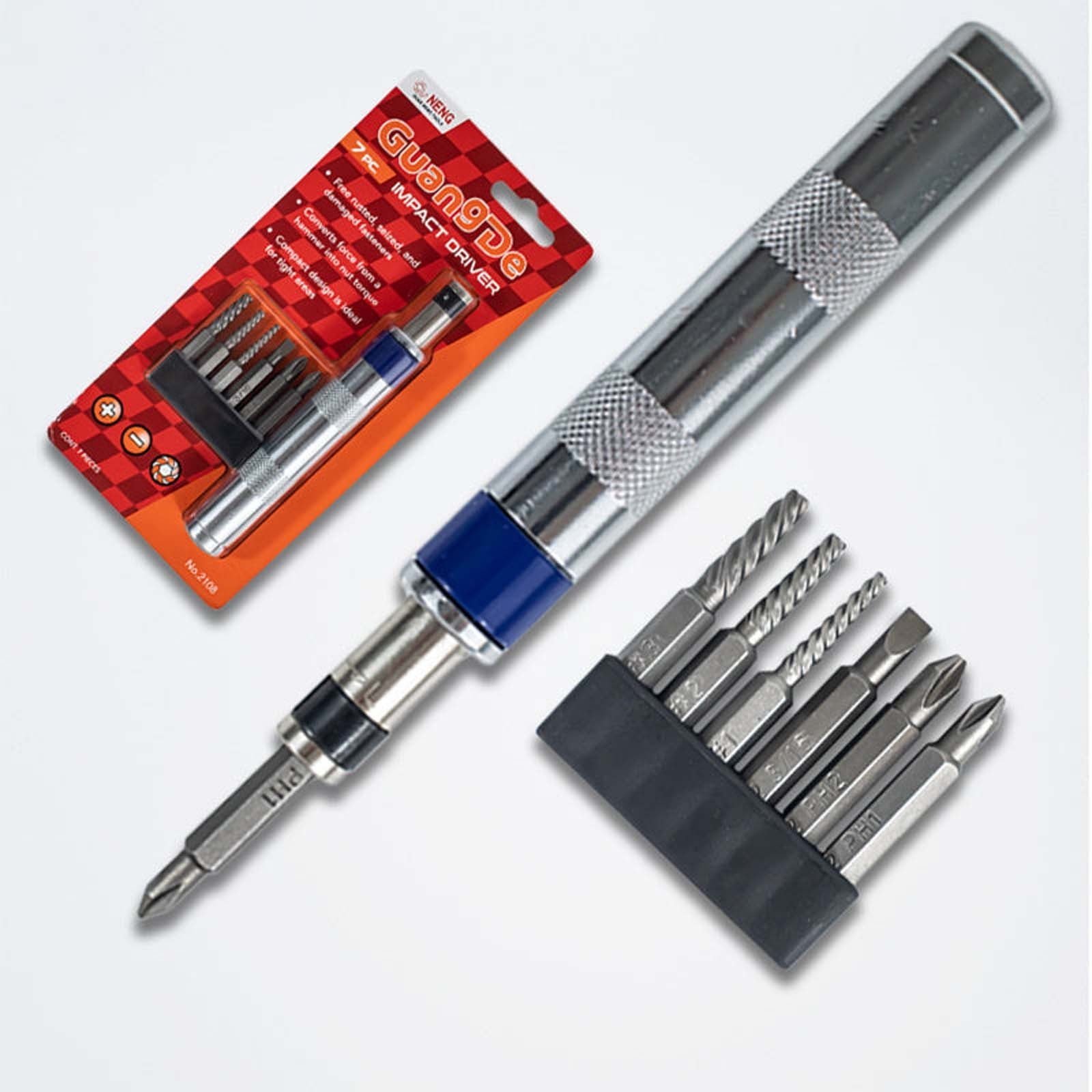 tournevis à frapper 7pcs