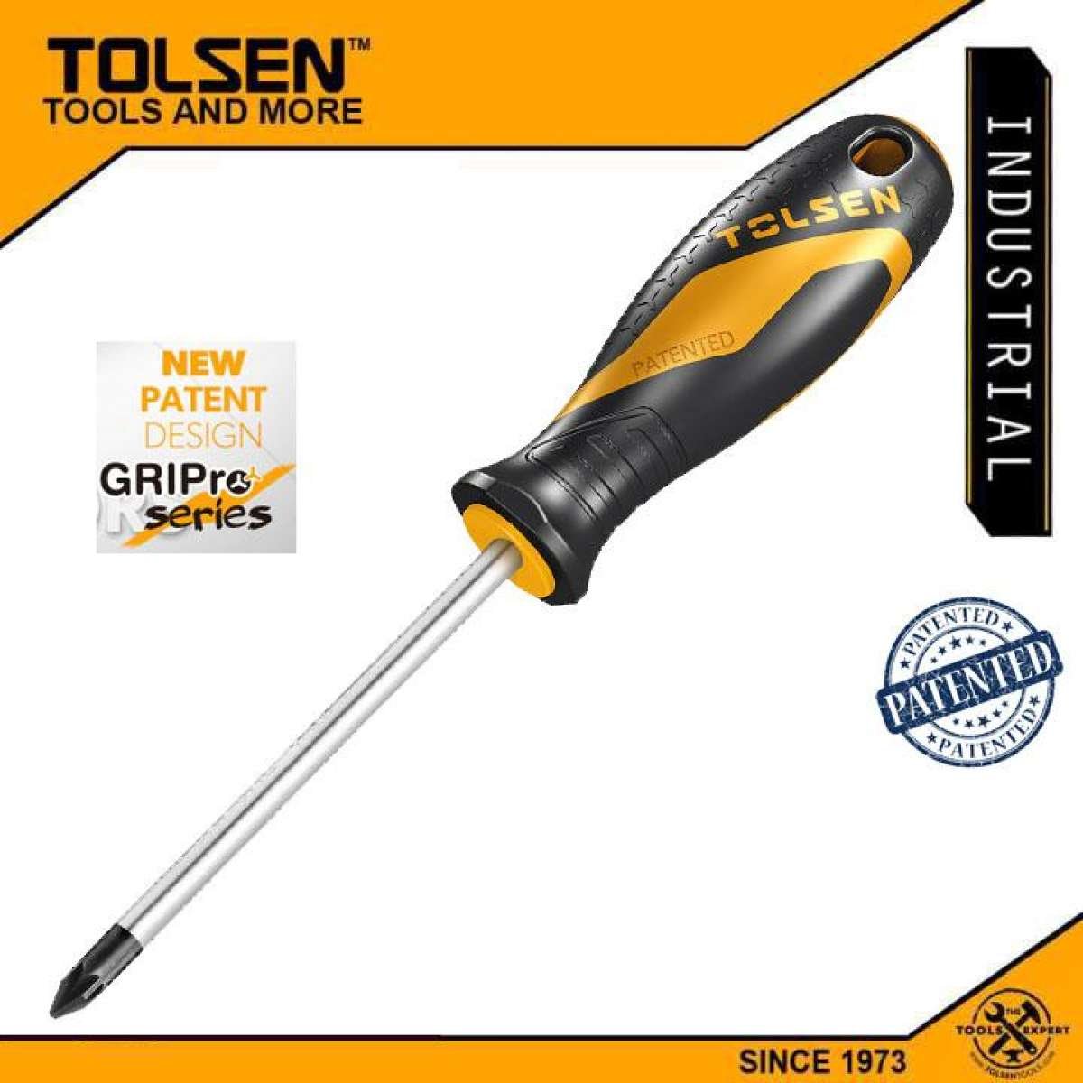 Tournevis PH0x75mm TOLSEN