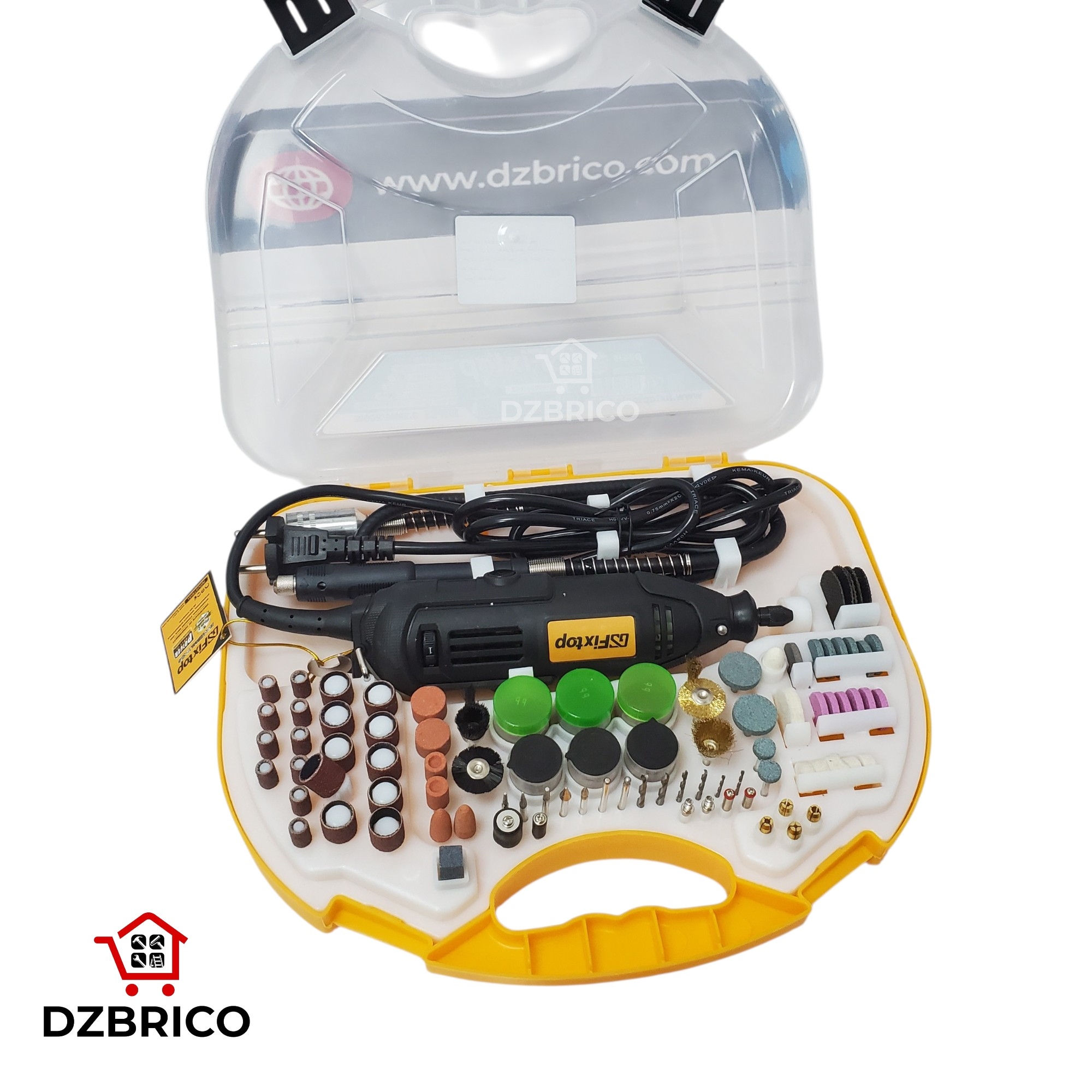 Kit outil rotatif Mini meuleuse outil rotatif 189pcs 200w  GSFIXTOP