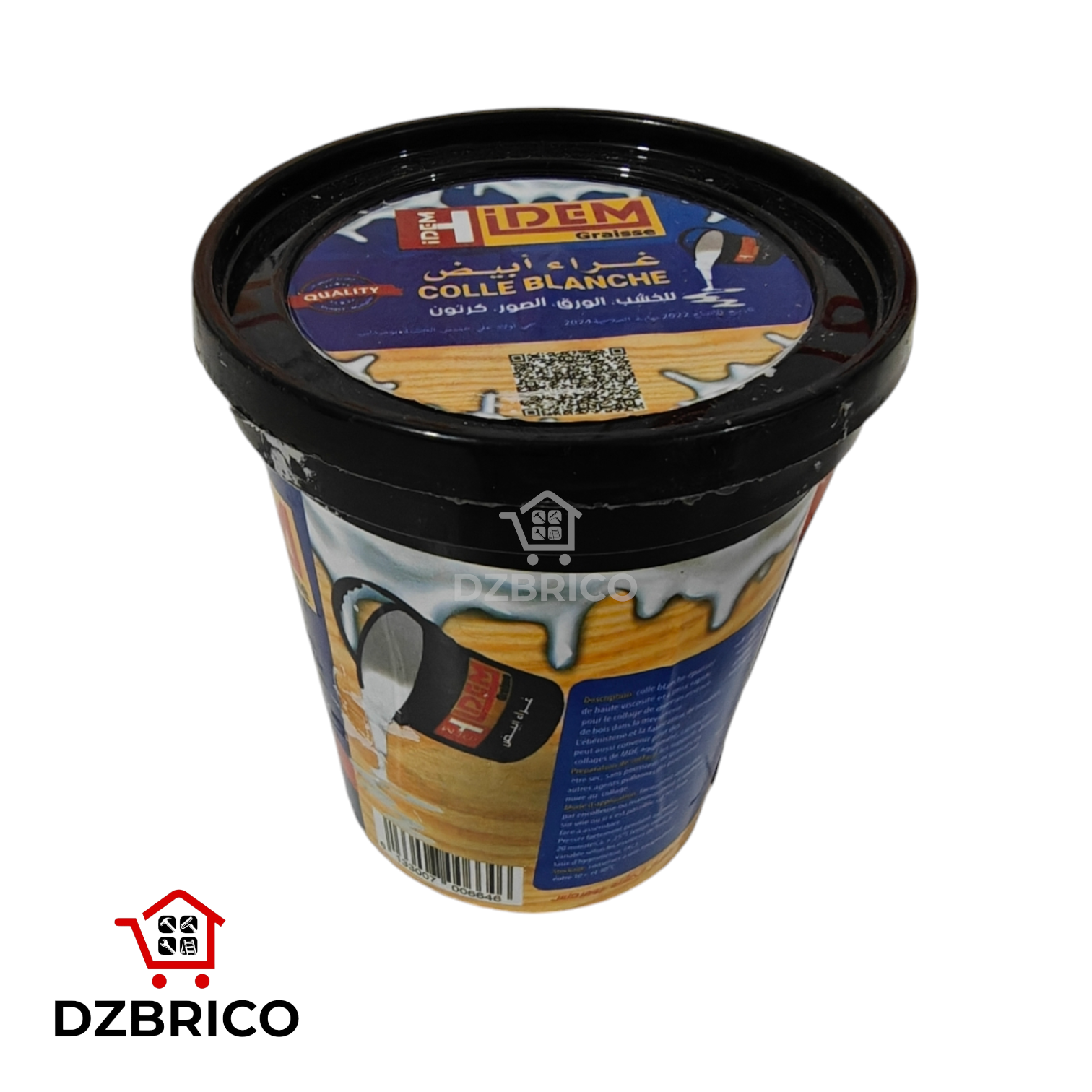 Colle blanche a bois 400g idem